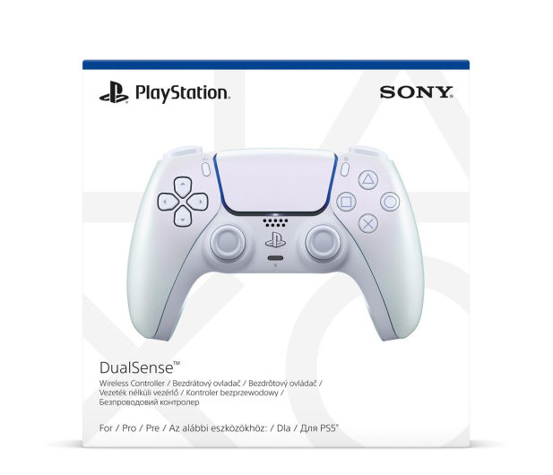 Sony Outlet PlayStation 5 DualSense - Chrome Pearl - 1563664 - zdjęcie 2